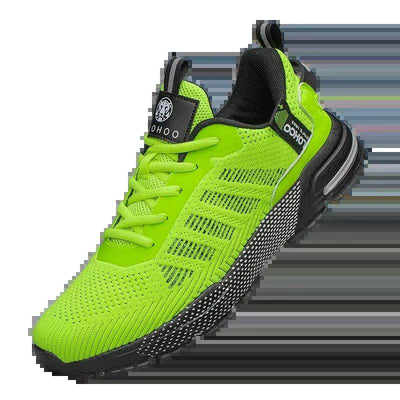 Shaan Dynasty Men's Trendy Knitted Sneakers – Breathable Lightweight Running Shoes for Jogging & Casual Wear - Shaan Dynasty 