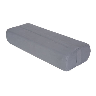 Yoga Posture Cushion - Pregnancy Support Sponge in gray, high-density sponge for yoga and comfort.