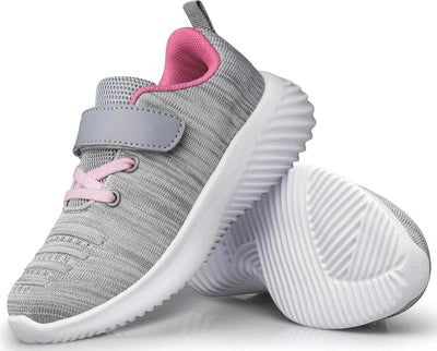Shaan Dynasty Toddler & Little Kid Athletic Sneakers – Breathable Strap-On Running Shoes for Boys & Girls - Shaan Dynasty 