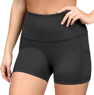 Shaan Dynasty High Waist Squat Proof Side Pocket Biker Shorts – 3.5", 5", 7", 9" - Shaan Dynasty 