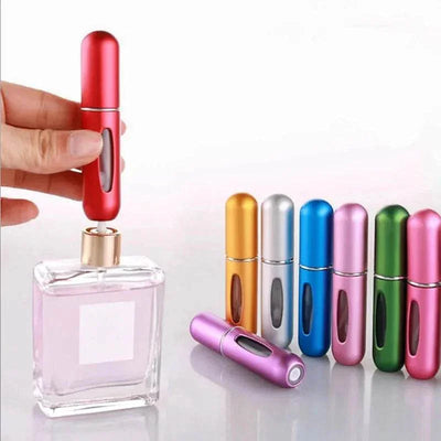 Shaan Dynasty 5mL Travel Perfume Atomizer – Mini Refillable Spray Bottle for Women & Men - Shaan Dynasty 