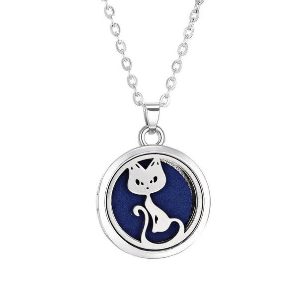 Shaan Dynasty Tree of Life Diffuser Necklace – Stainless Steel Aromatherapy Pendant for Women - Shaan Dynasty 