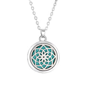 Shaan Dynasty Tree of Life Diffuser Necklace – Stainless Steel Aromatherapy Pendant for Women - Shaan Dynasty 