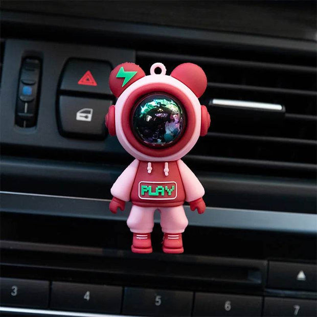 Car Air Vent Aromatherapy Tablets – Cartoon Spaceman Perfume for Car Interior Decoration - Shaan Dynasty 