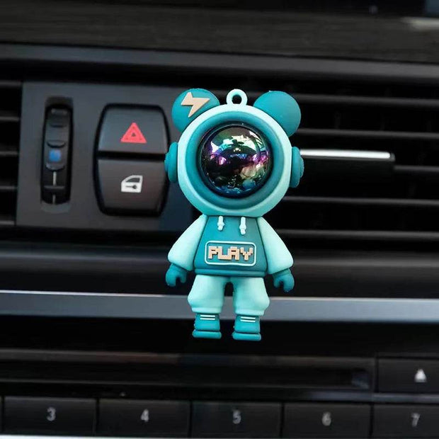 Car Air Vent Aromatherapy Tablets – Cartoon Spaceman Perfume for Car Interior Decoration - Shaan Dynasty 