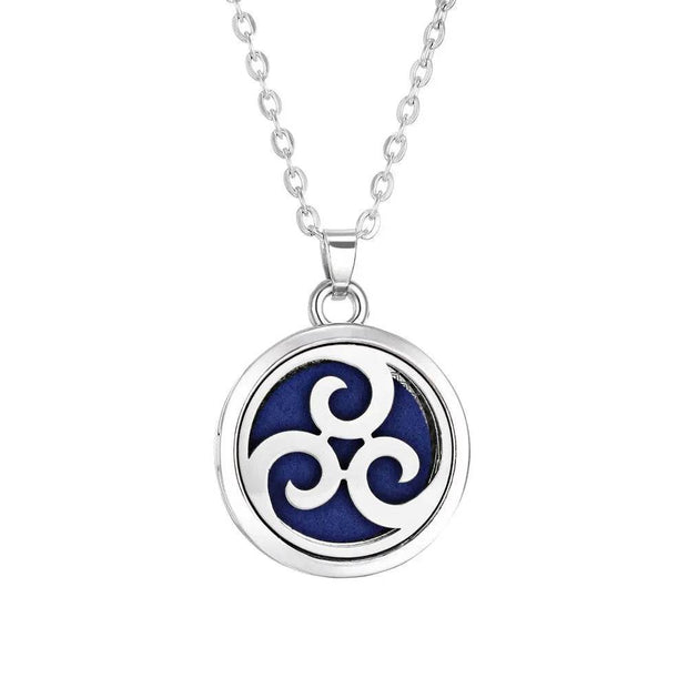Shaan Dynasty Tree of Life Diffuser Necklace – Stainless Steel Aromatherapy Pendant for Women - Shaan Dynasty 