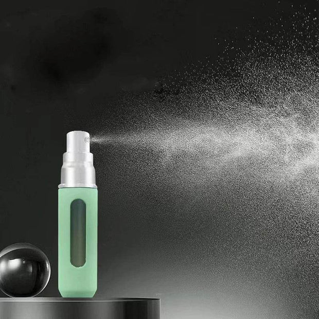 Candy Color Mini Travel Perfume Bottle – Refillable Bottom Filling Spray Bottle for Cosmetics - Shaan Dynasty 
