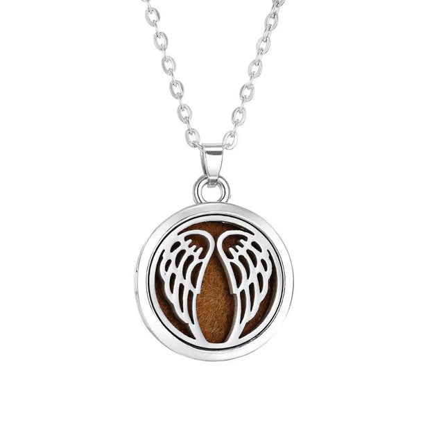 Shaan Dynasty Tree of Life Diffuser Necklace – Stainless Steel Aromatherapy Pendant for Women - Shaan Dynasty 