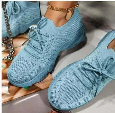 Shaan Dynasty Women’s Summer Sneakers – Breathable, Lace-Up & Sporty Casual - Shaan Dynasty 