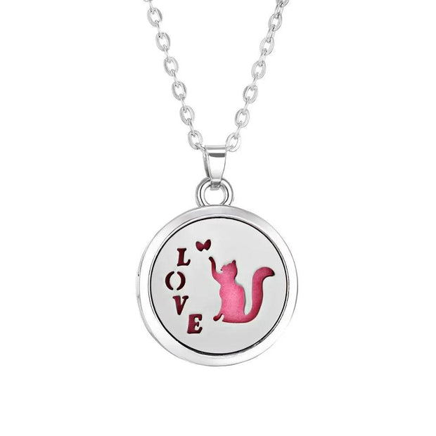 Shaan Dynasty Tree of Life Diffuser Necklace – Stainless Steel Aromatherapy Pendant for Women - Shaan Dynasty 