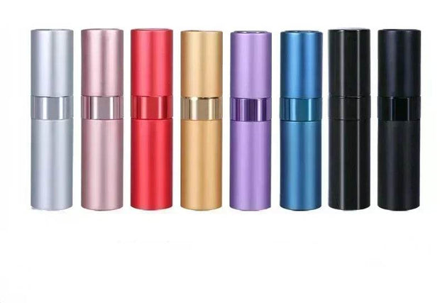 Wholesale 8ml Metal Perfume Refill Bottle – Aluminum Spray Atomizer for Travel & Portable Fragrance - Shaan Dynasty 