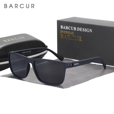 BARCUR Men Polarized Sunclasses TR90 Light Weight Fishing Travel Sun Glasses Women Outdoor Eyewear Accessory Oculos - Shaan Dynasty 