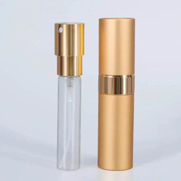 Wholesale 8ml Metal Perfume Refill Bottle – Aluminum Spray Atomizer for Travel & Portable Fragrance - Shaan Dynasty 