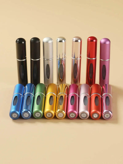 5ml Refillable Perfume Bottle – Self-Pumping Dispenser, Portable & Recyclable Empty Spray Bottle - Shaan Dynasty 