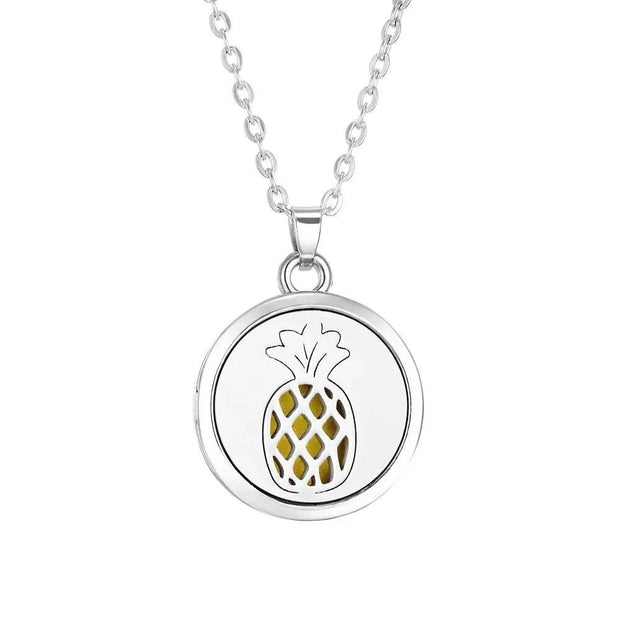 Shaan Dynasty Tree of Life Diffuser Necklace – Stainless Steel Aromatherapy Pendant for Women - Shaan Dynasty 