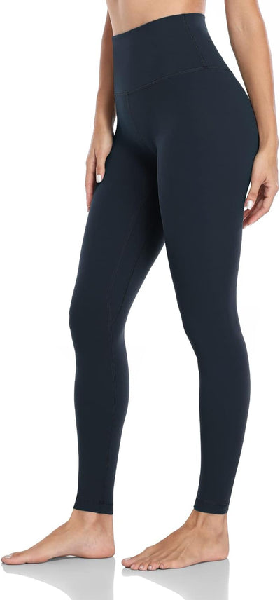 Shaan Dynasty High-Waisted Yoga Leggings – Buttery Soft Full-Length Workout Pants (28") - Shaan Dynasty 