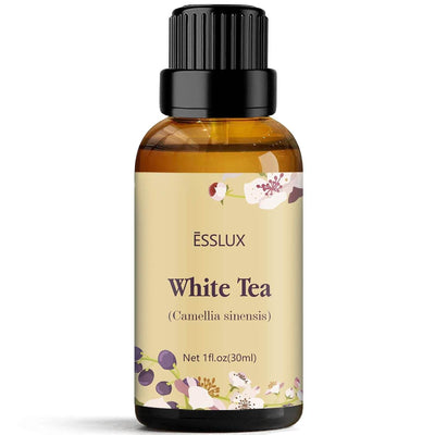 Shaan Dynasty White Tea Essential Oil – Pure Aromatherapy Oil for Diffusers, Massage, Candles & DIY (30mL) - Shaan Dynasty 